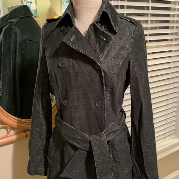 NWT 209 wst 38 soft corduroy Belted jacket - Picture 2 of 15